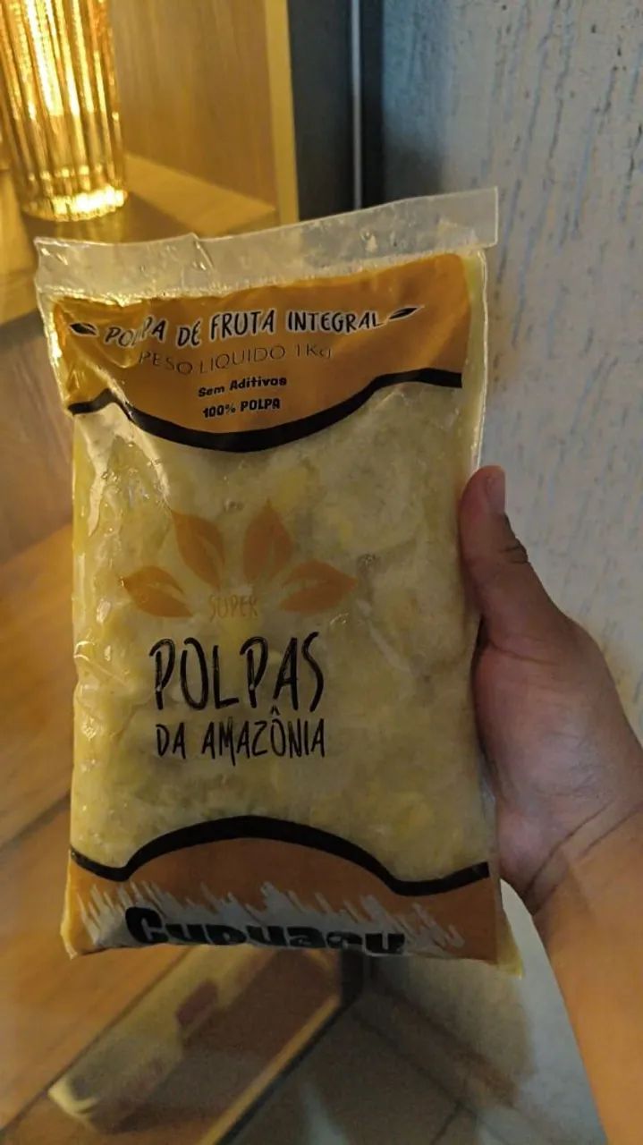 Polpa de cupuaçu 100% puro 