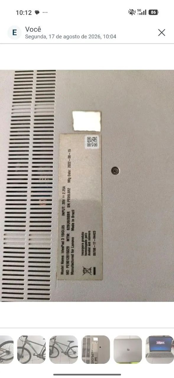 NOTEBOOK LENOVO  - Foto 3