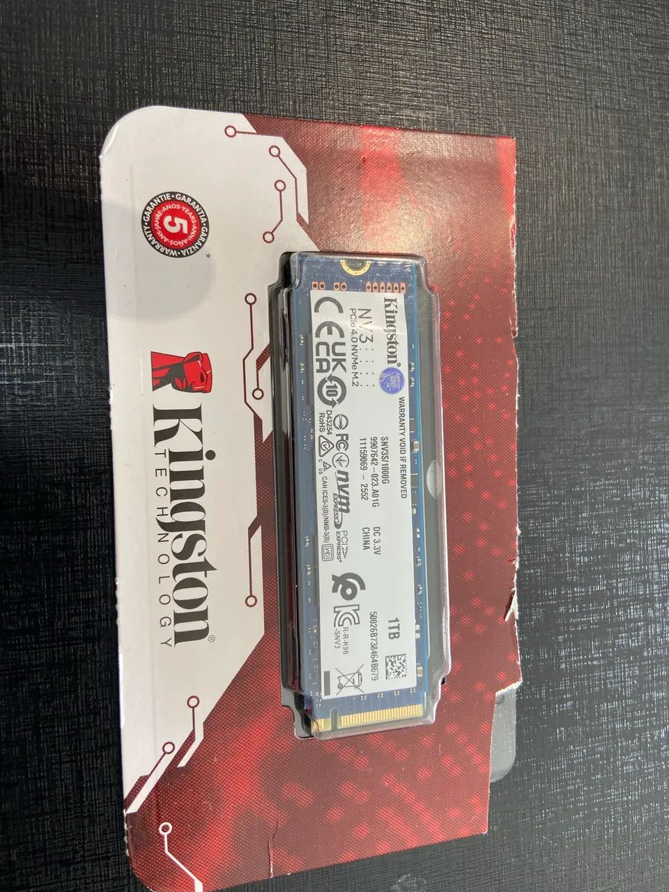 Nvme nv3 kingston 1TB