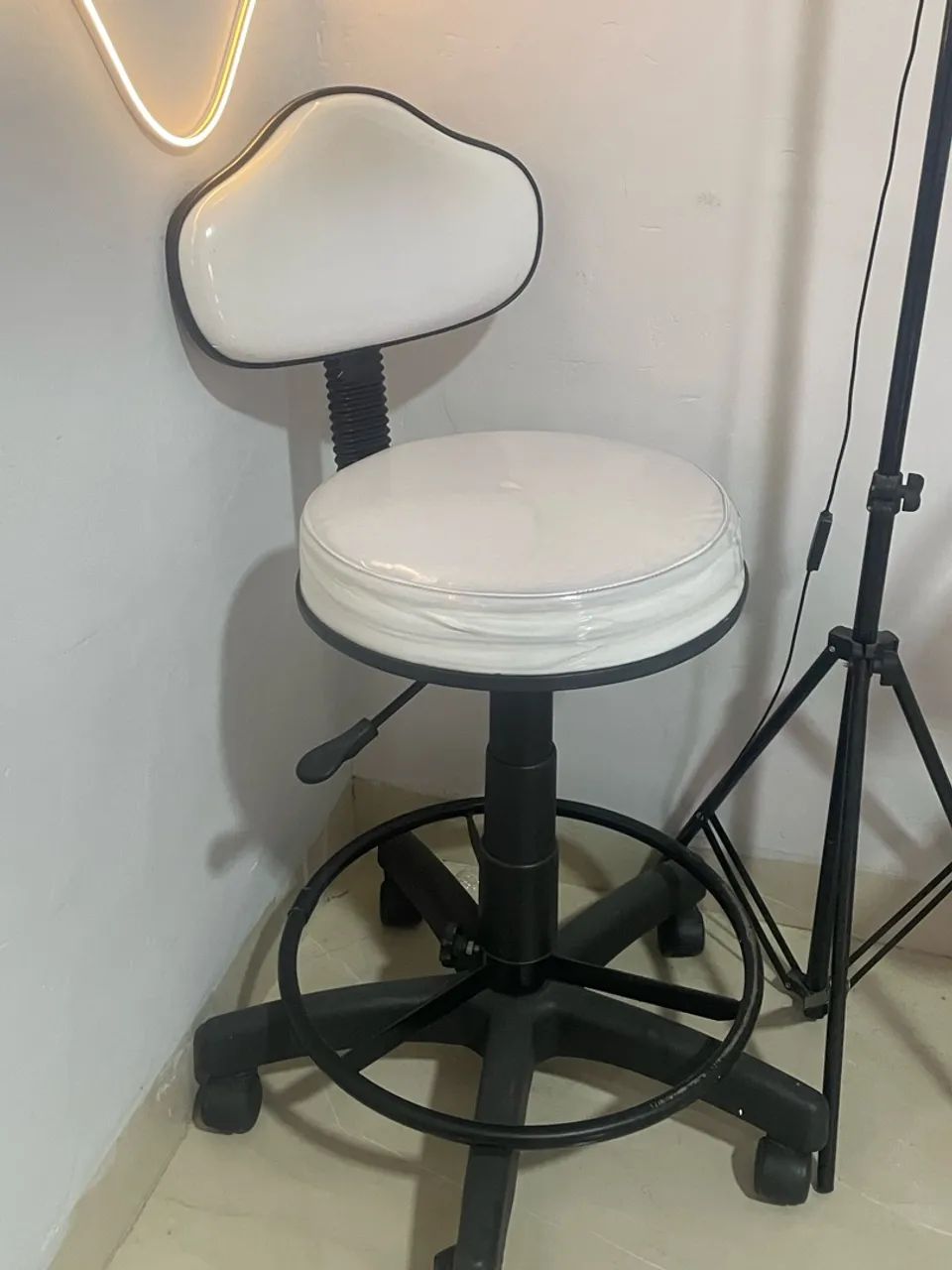 Mocho, carrinho auxiliar lupa ring light  - Foto 3