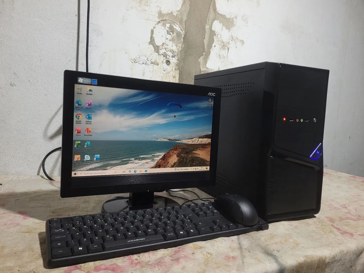 PC COMPLETO  DDR3 4GB ACEITO CARTÃO DO GARANTIA  370$ - Foto 3