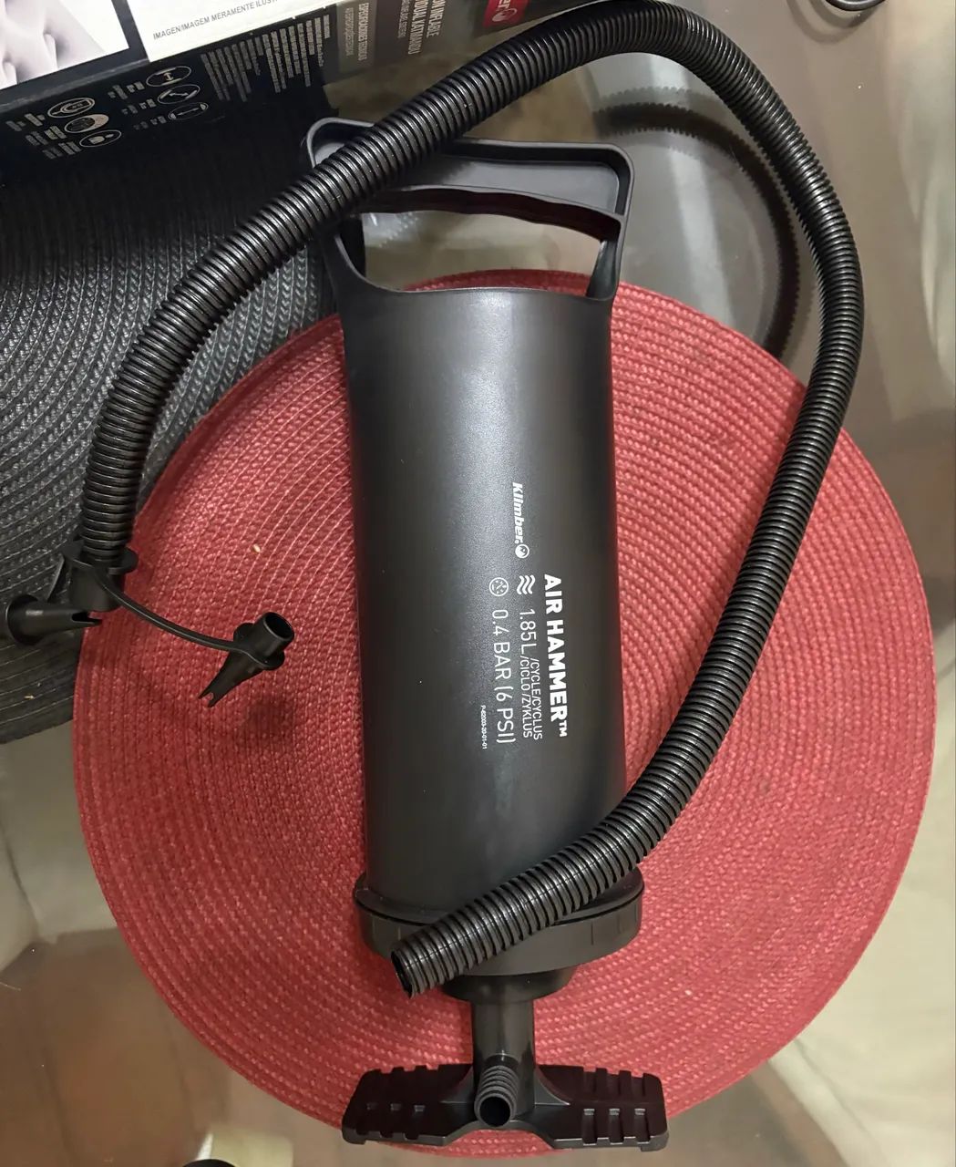 Kit Colchão inflável + Inflador  - Foto 4
