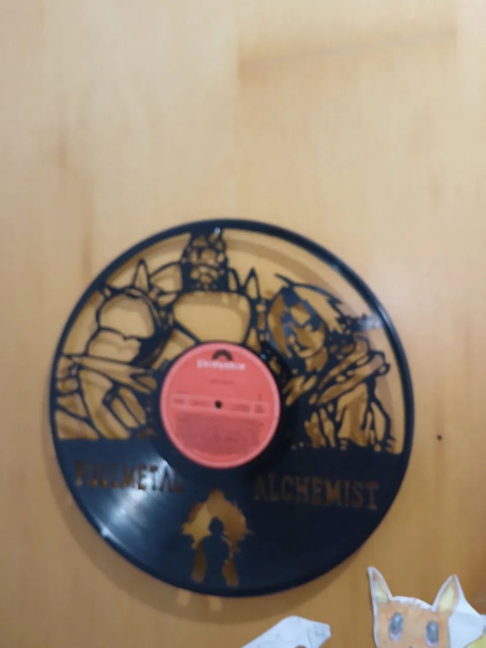 QUADRO DE VINIL FULLMETAL ALCHIEMIST