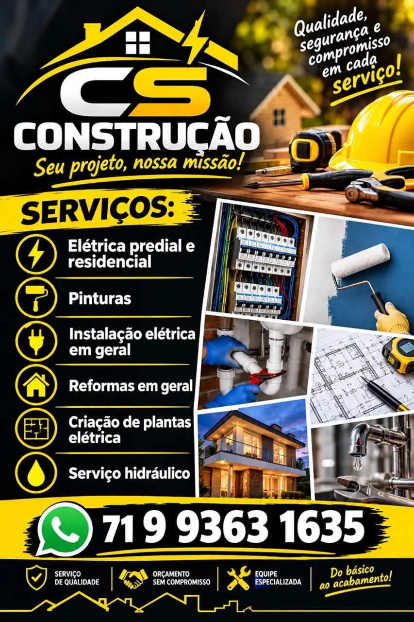 Serviço elétricos e reforma em geral