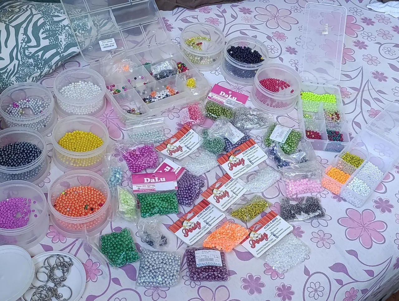 Desapegando miçangas pérolas, não entrego