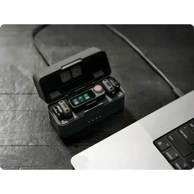 Microfone Dji Mic 3 Áudio Profissional 2tx+1rx Compacto  - Foto 3