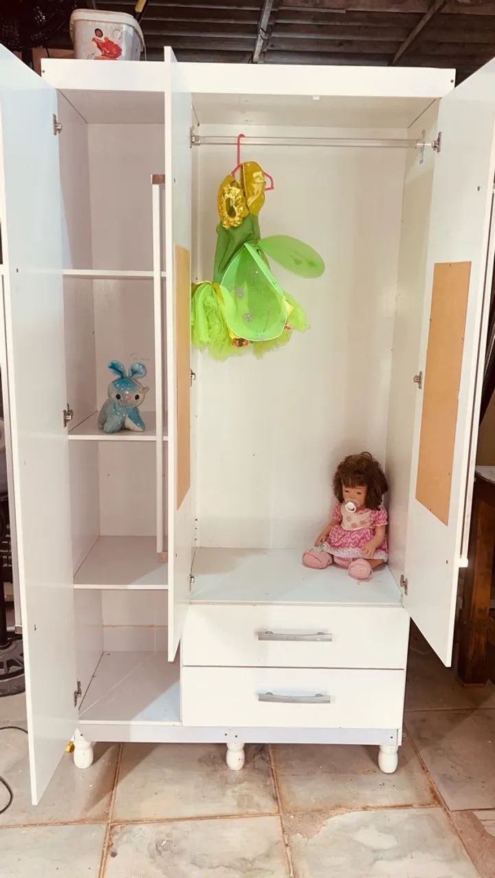 Guarda-roupa branco MDF  - Foto 5