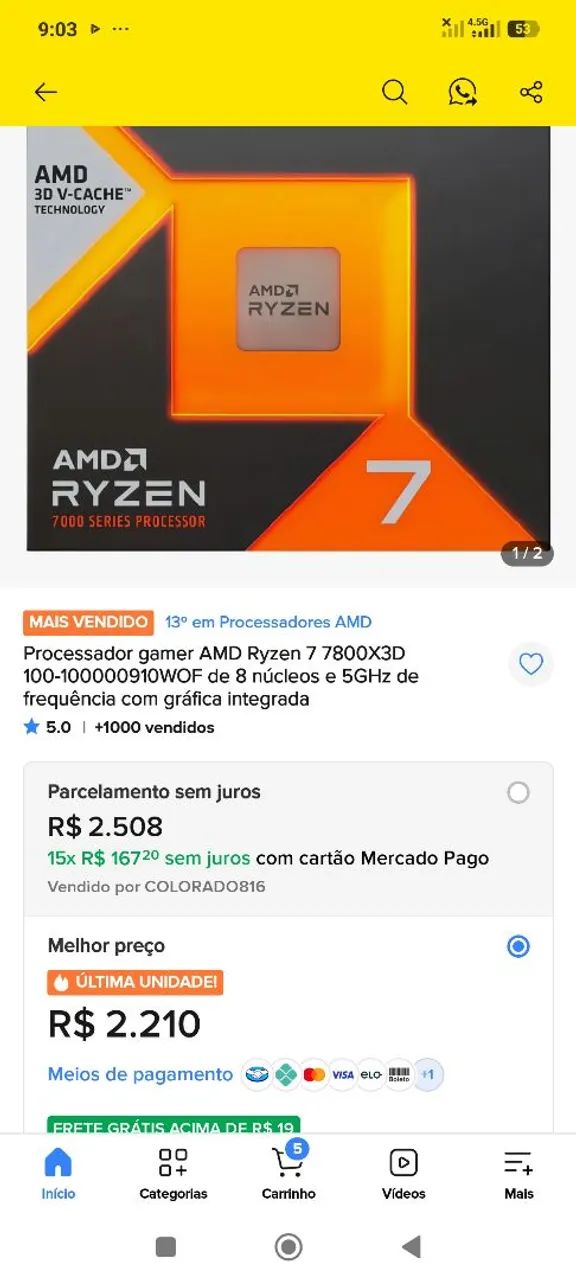 Kit Asus TUF B850 M + 7800X3D  - Foto 5