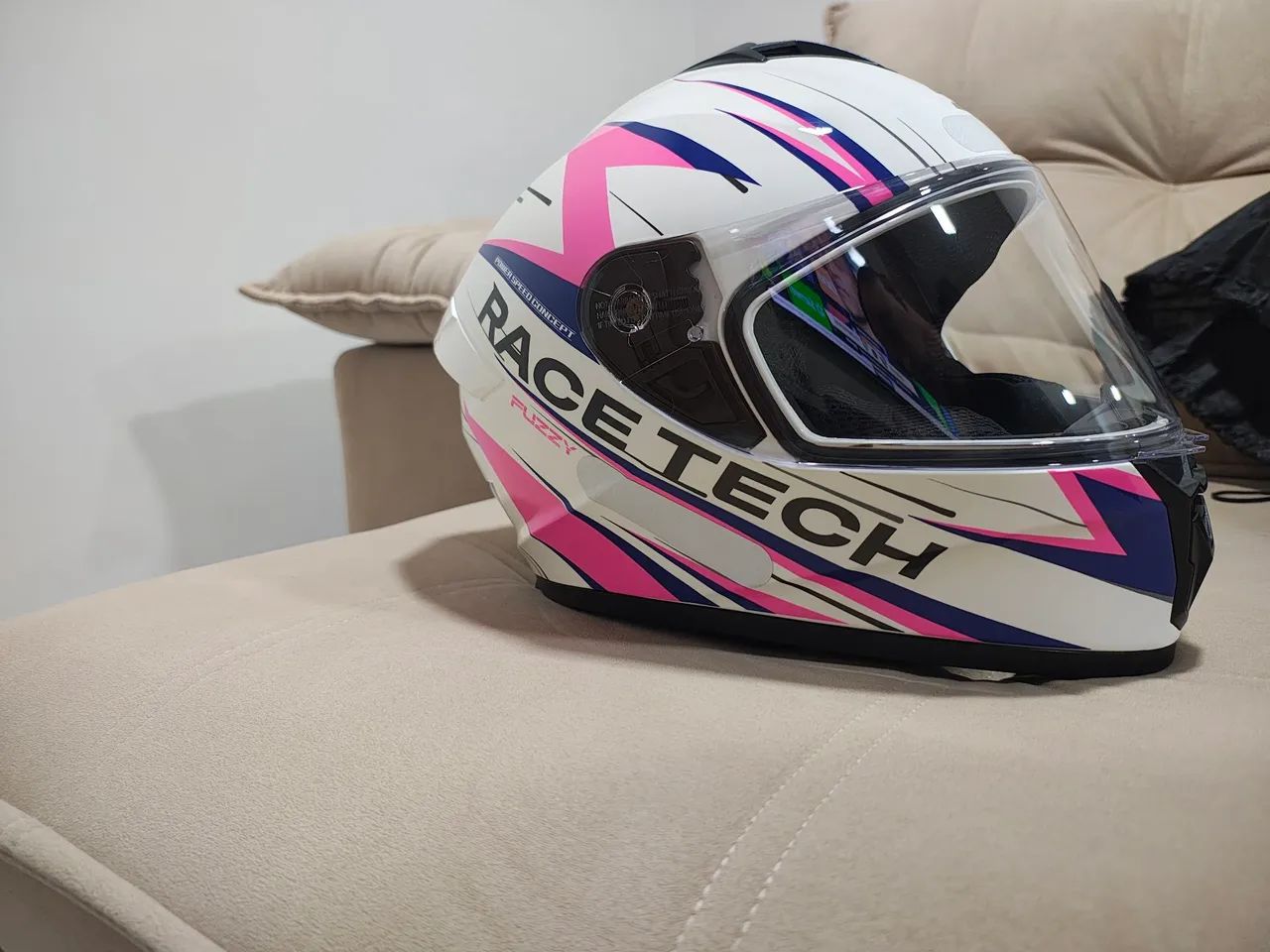 CAPACETE RACE TECH FUZZY - Foto 2