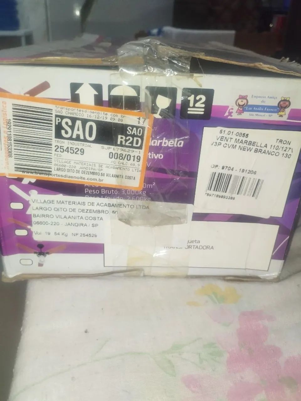 Ventilador de teto branco - Foto 2