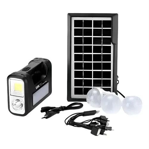 Kit solar iluminação portátil 