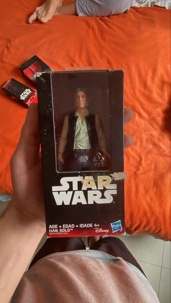 Boneco dos star wars na caixa, HAN SOLO - Foto 2