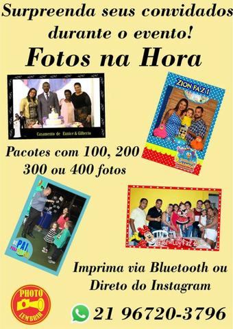 Revelação de fotos na hora