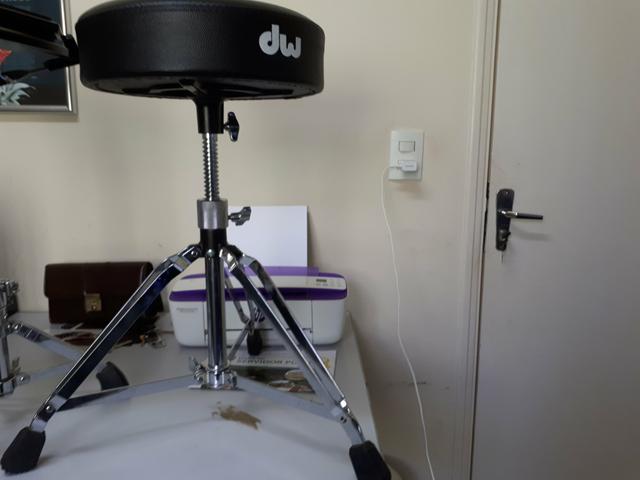 Banco de bateria dw 5100 extra largo 33 cm de diâmetro