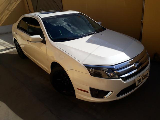 Fusion SEL top, sem detalhes, branco com tet