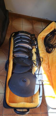 Bateria Roland TD-9 + Case - Impecável * (Com itens Extra) - Foto 5