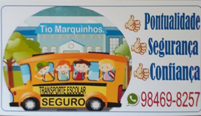 Transporte escolar ( escola Militar vila palmeira e bombeiros)BAIRRO CENTRO TAMBÉM FAÇO