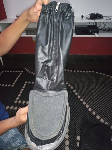 sapato de motoqueiro