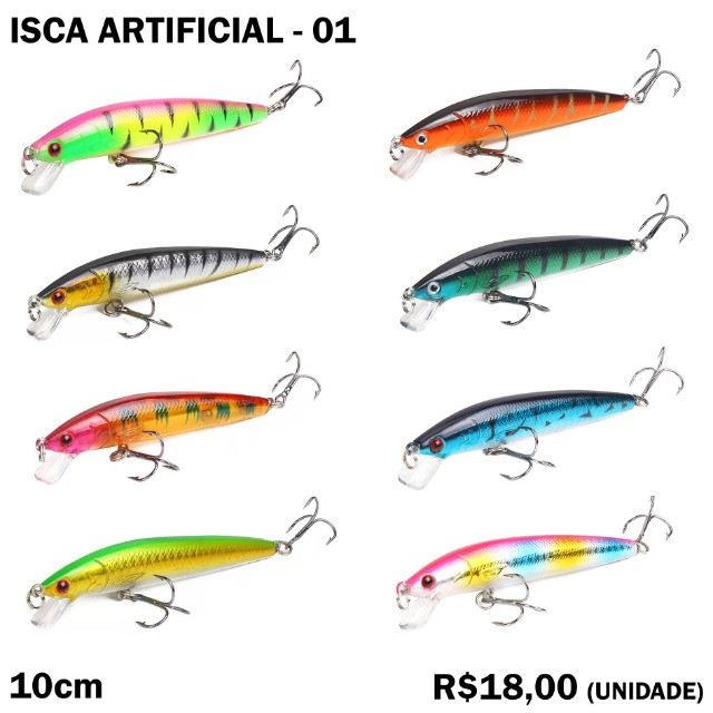 Isca Artificial 10cm