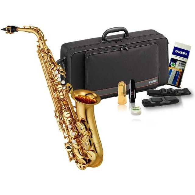 Saxofone Alto Yamaha Yas480 Com Case na Loja Cheiro de Música