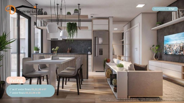 Studio à venda, 25 m² por R$ 261.900,00 - Tingui - Curitiba/PR - Foto 13