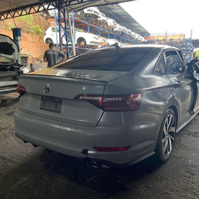Vw Jetta gli 2.0 2019 Retrovisor Airbag Capo Motor Porta Farol Cambio Sucata - Foto 2