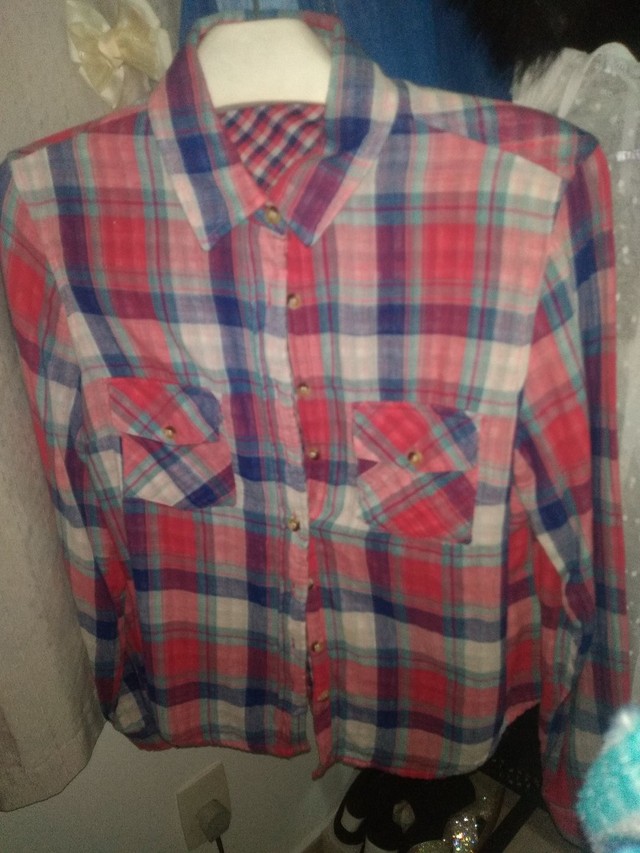 Blusa xadrez - Foto 2
