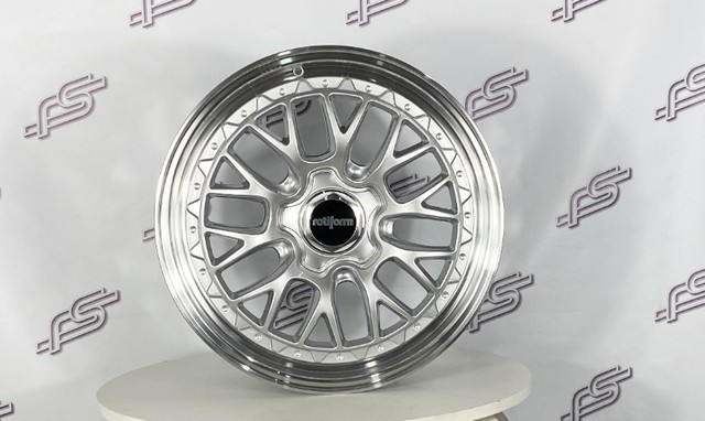 Rodas Rotiform LSR Prata Borda Diamantada 5x112 - 19x8,5 - Foto 2