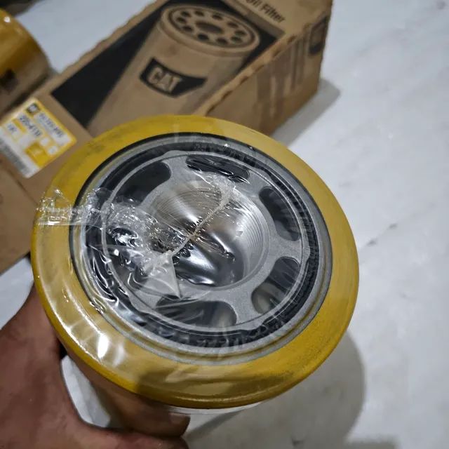 Trator esteira carregadeira caterpillar filtro óleo hidráulico 2254118 - Foto 5
