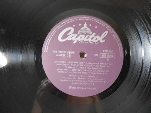 LP vinil - América - View from the ground - Foto 4