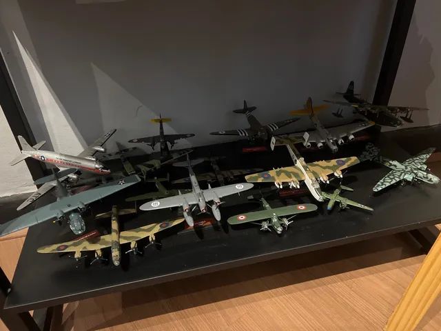Coleção completa aviões de guerra 