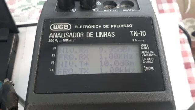 Analisador de linha - TN-10 (Telecomunicações)