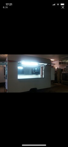 Trailer Lanche 3x2 semi equipado emplacado  Pronta Entrega