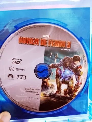 Blu-ray Homem de Ferro 3 - Edição Duplo - 2D e 3D - Bluray Original - Foto 5