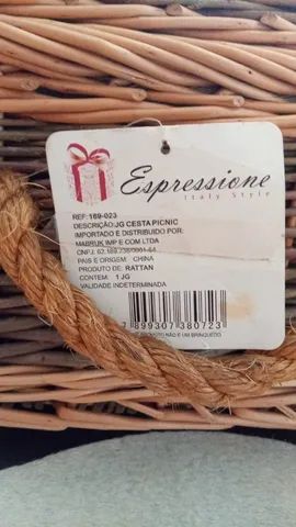 Cesta Multiuso com itens para viagem e acampamento/ Picnic  - Foto 2