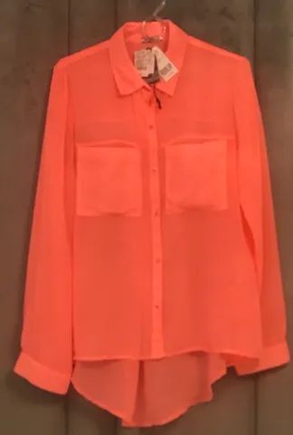 Camisa neon mangas longas NOVA