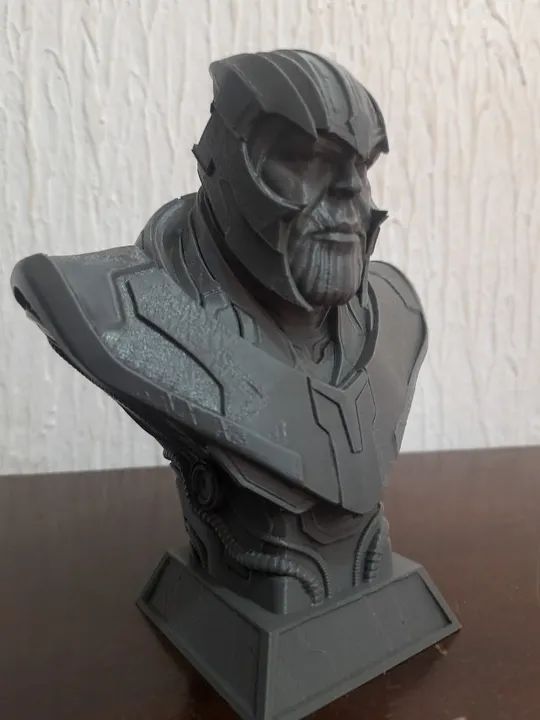 Busto Decorativo 3D - Thanos (Marvel) - Foto 2