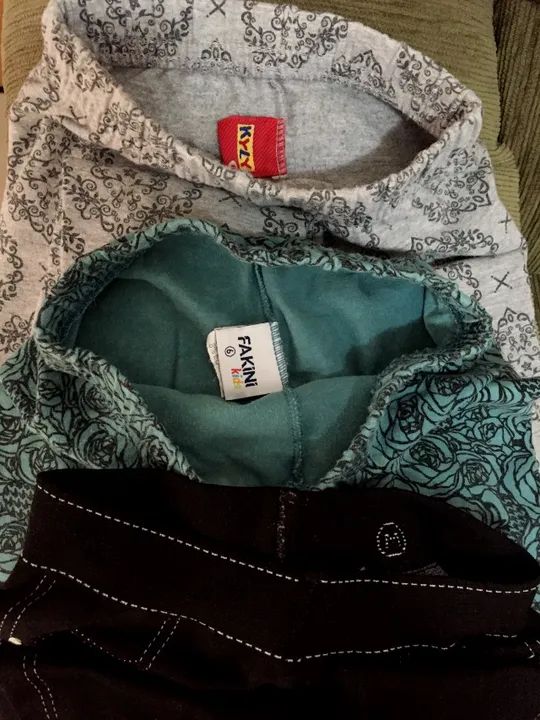 Pacotinho 3 Calças legging_Tam.6 - Foto 6