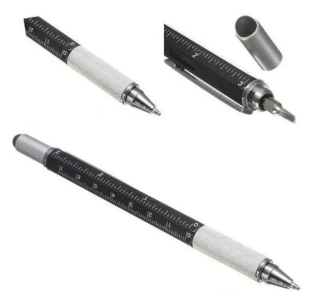 Caneta Ferramenta Multi-função 6 em 1 funcional para necessidades do dia a dia - Foto 4