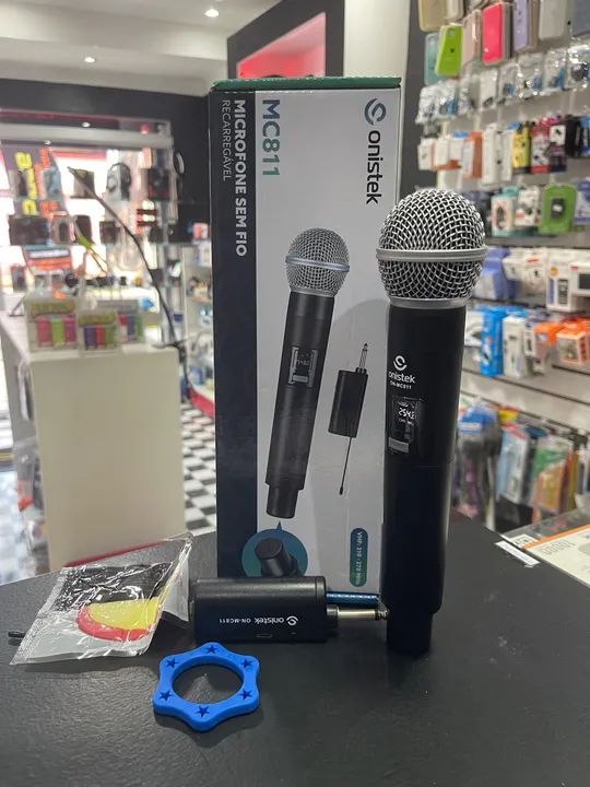  Microfone Profissional Sem Fio Para Igrejas Musicas Eventos