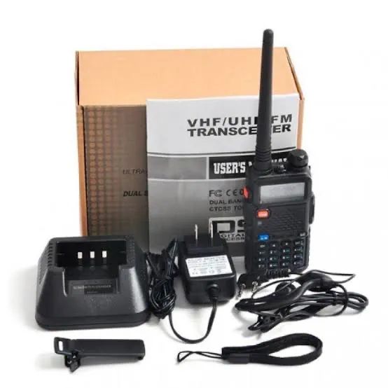 Rádio Comunicador 5R Baofeng Novo Atacado 