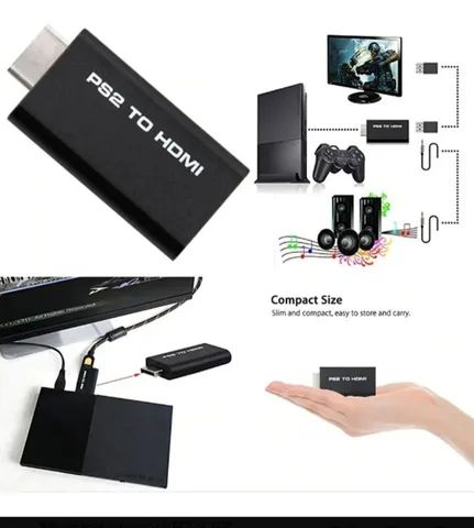 Adaptador PS2 ou PS3 para HDMI  - Foto 3