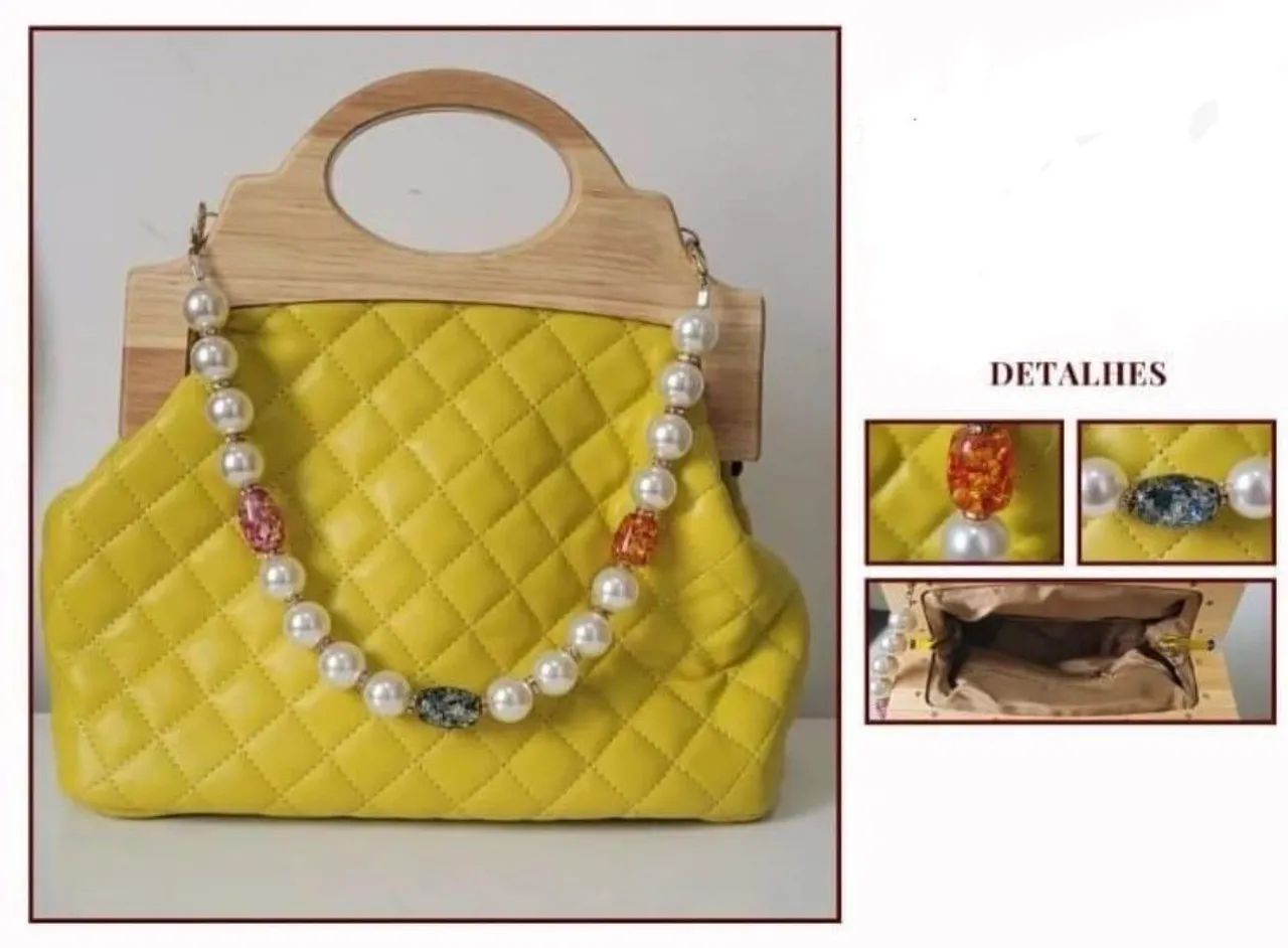Linda Bolsa de Mão 