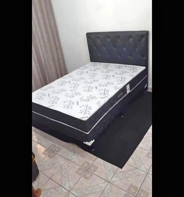 Pra Que Dor De Cabeça? Venha Conferir Nossas Promoções Cama Box Conjugada Casal/Solteiro - Foto 2