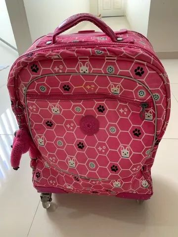 Mochila KIPLING com lancheira em excelente estado!