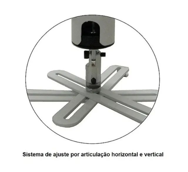 Suporte de Teto Universal de Projetor Nardelli ASU-002 Stan - Foto 3