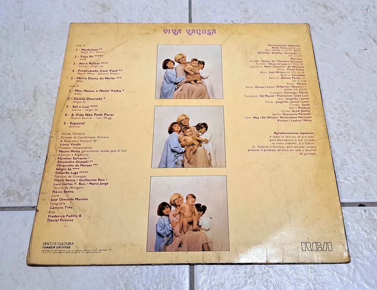 LP disco vinil Viva Vanusa - Foto 3