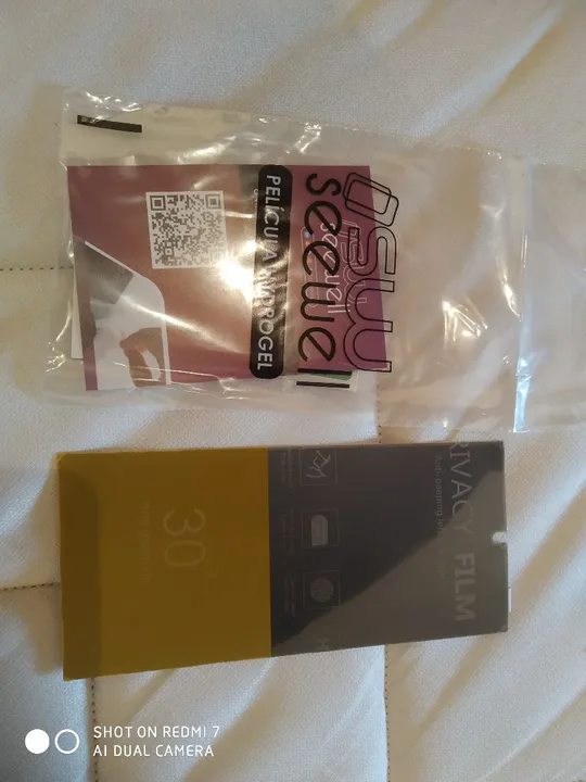 Película de hydrogel,proteção e privacidade Samsung s24 ultra 