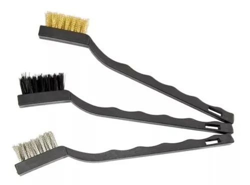 Jogo de Escovas de Aço Manual com 3 peças Mtx - Limpar duramente superfícies de metal - Foto 3