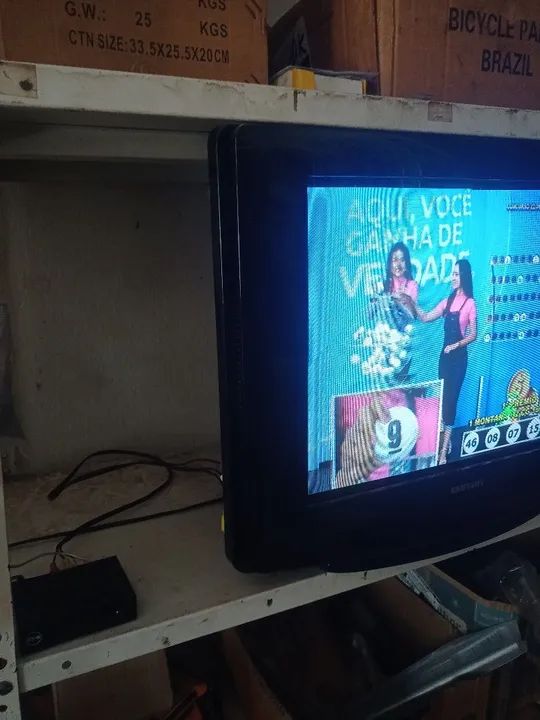 Televisão Samsung 21 polegadas de tubo - Foto 2